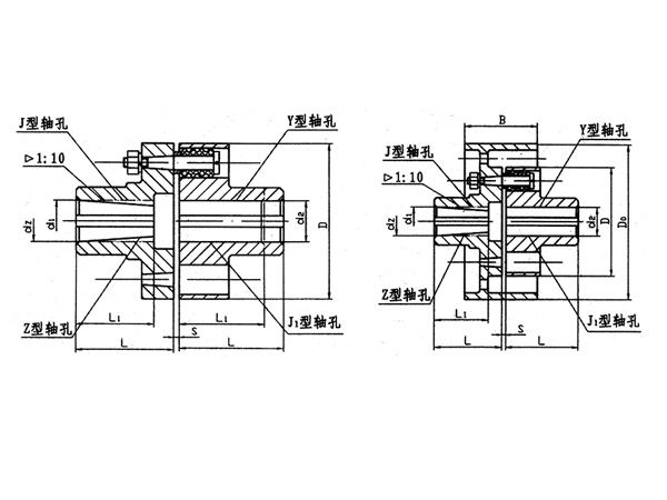 TL型、TLL帶制動(dòng)輪型彈性套柱銷聯(lián)軸器系列
